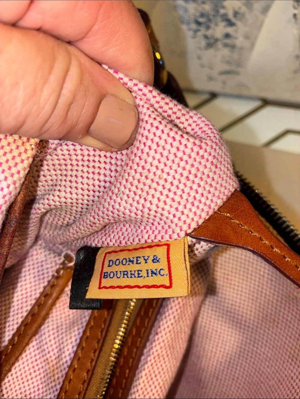 Genuine Vintage Dooney & Bourke Dillen HOBO XL Black Leather